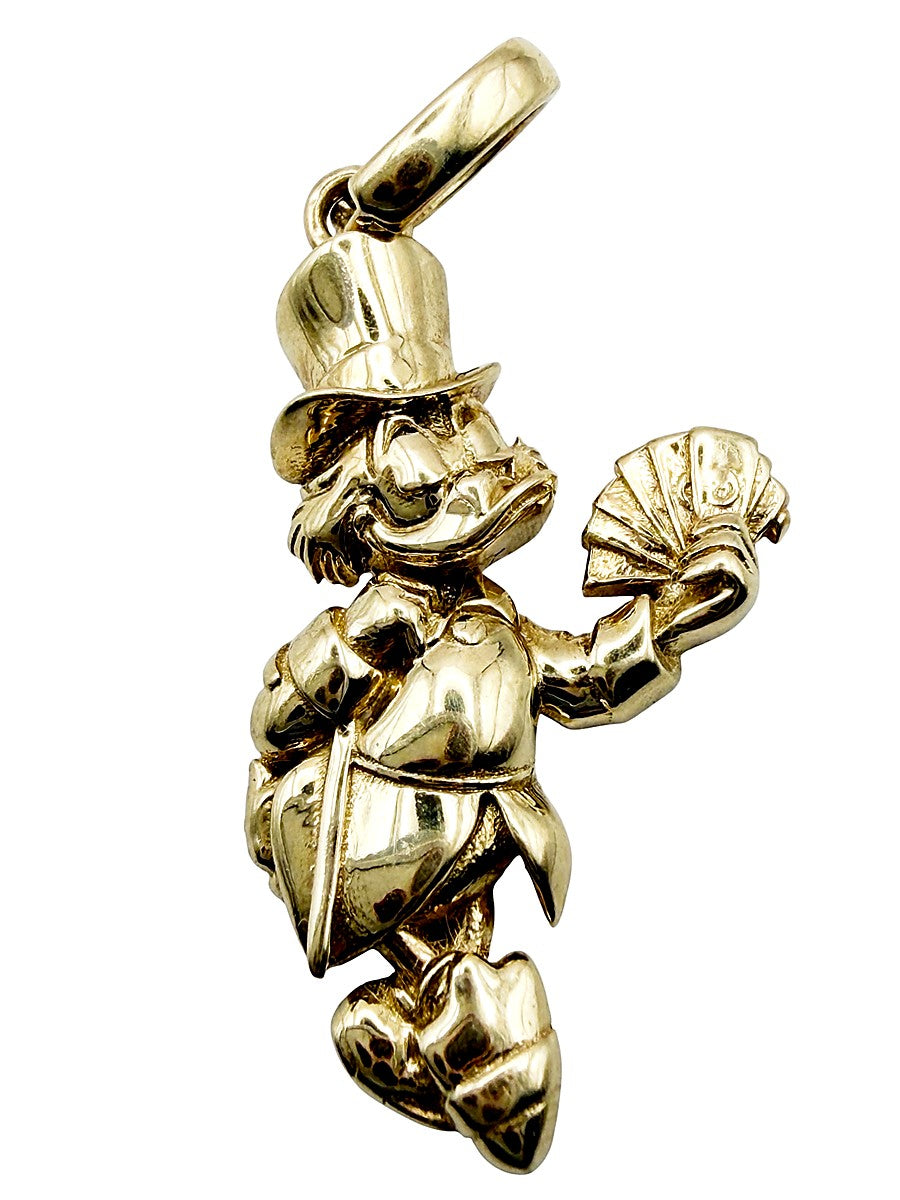 Dije de Rico McPato en Oro Sólido 10K