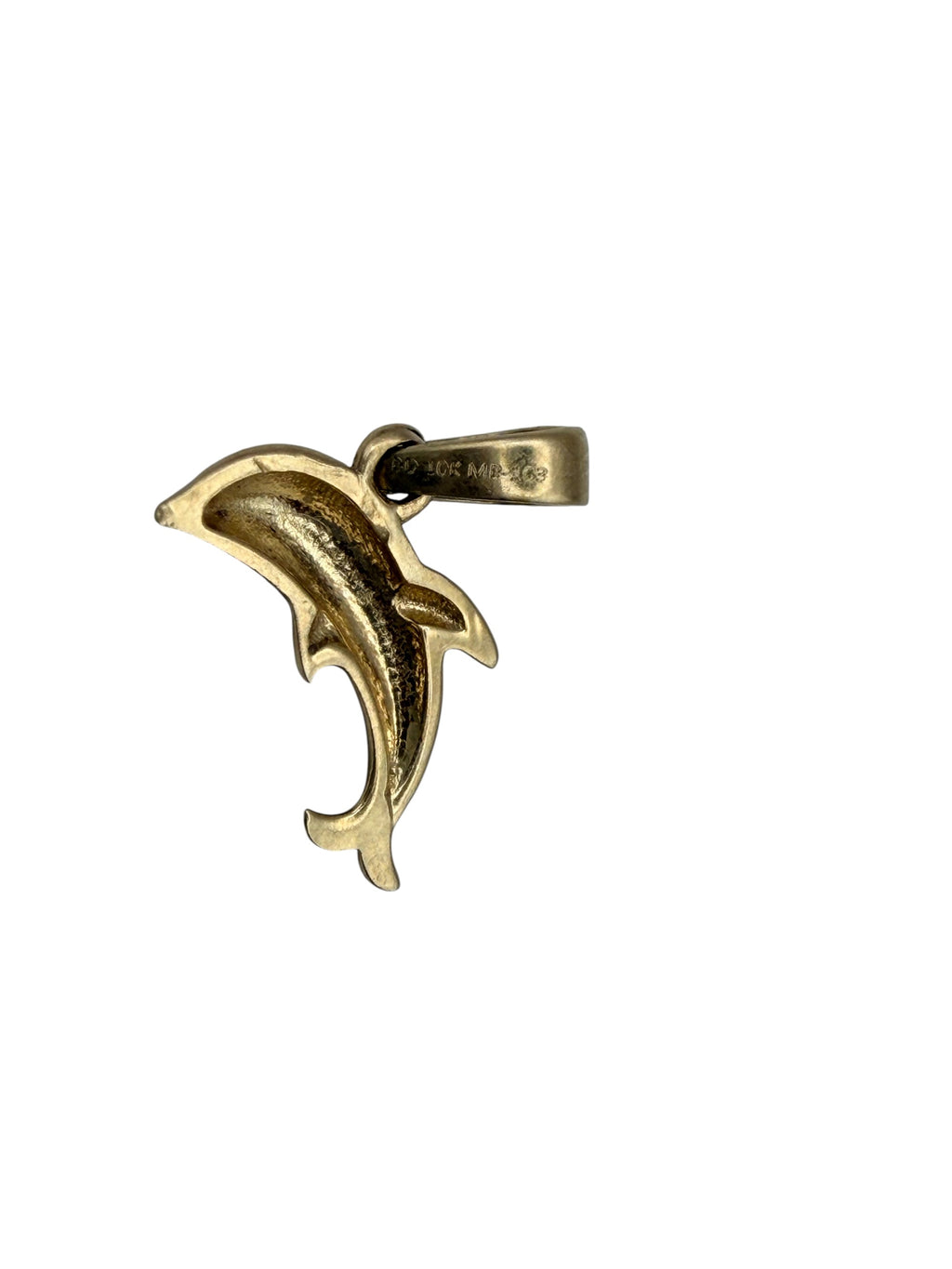 Dije de Delfín en Oro Sólido 10K